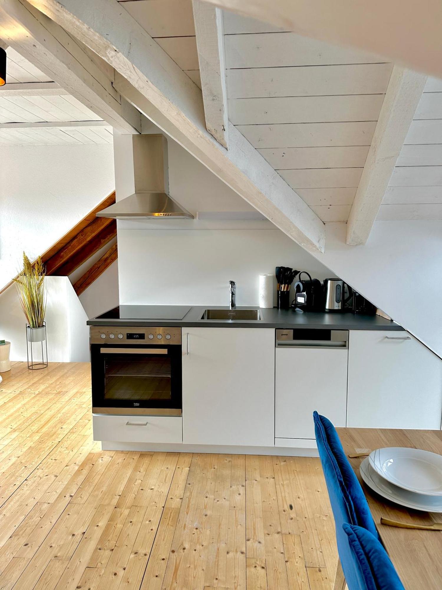 Zentrale Wohnung Mit Dachterasse ブレゲンツ エクステリア 写真